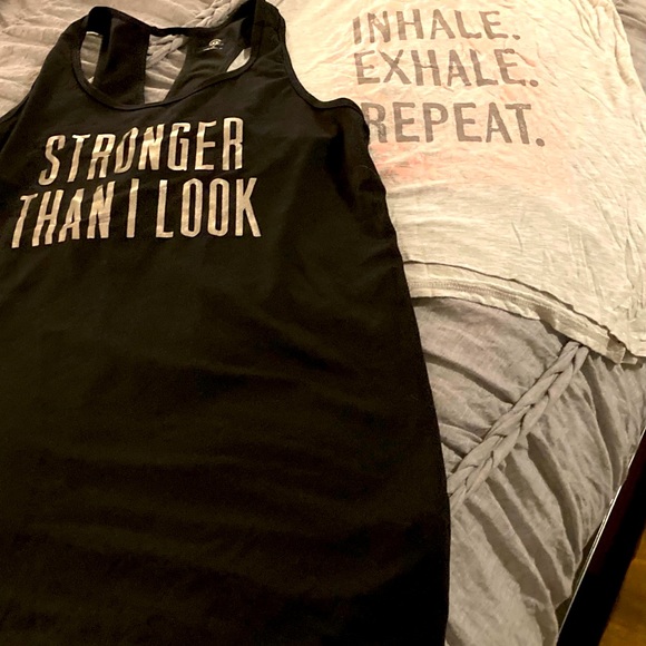 Tops - Set of two workout tanks